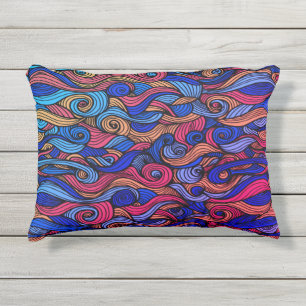 Coussin D'extérieur Couleurs scintillantes - dynamisme pour votre mais