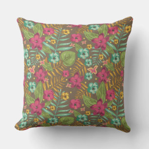 Coussin D'extérieur "Coussin Floral Hawaiian Outdoor"