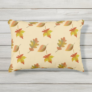 Coussin D'extérieur Cozy autumn maple leaves oak leaves