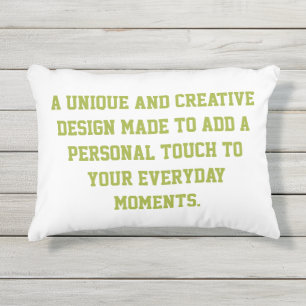 Coussin D'extérieur Créez votre propre oreiller extérieur de 30 x 40 c