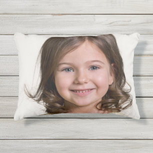 Coussin D'extérieur Créez votre propre photo d'enfant personnalisée