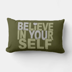 Coussin D'extérieur CROYEZ EN VOUS-MÊME le carreau