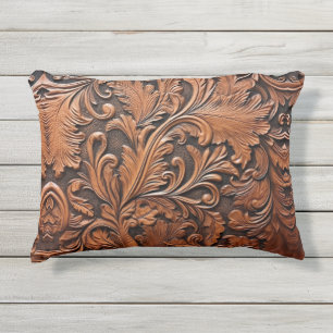 Coussin D'extérieur Cuir à outils vintage