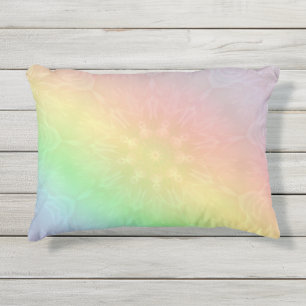Coussin D'extérieur Design Rainbow Pastel Mandala