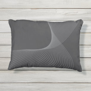 Coussin D'extérieur Élégant, chic, simple, art de motif graphique mode
