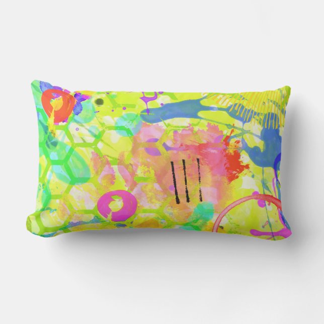 Coussin D'extérieur Été graffiti (Recto)