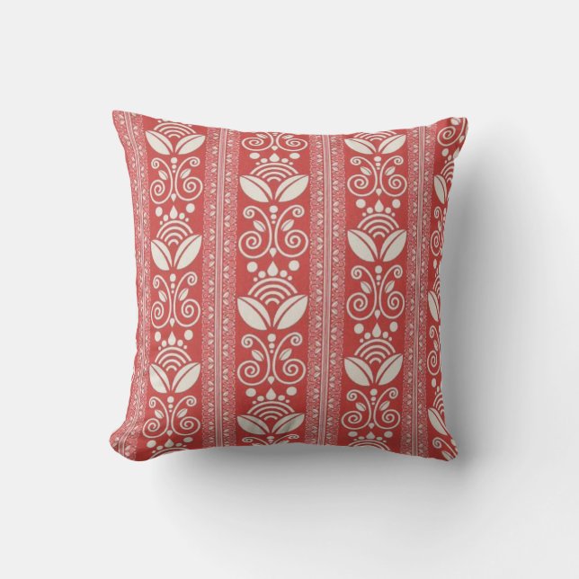 Coussin D'extérieur Extérieur Damas moderne (Recto)