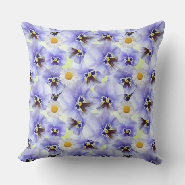 Coussin D'extérieur Faisées et panneaux (Recto)
