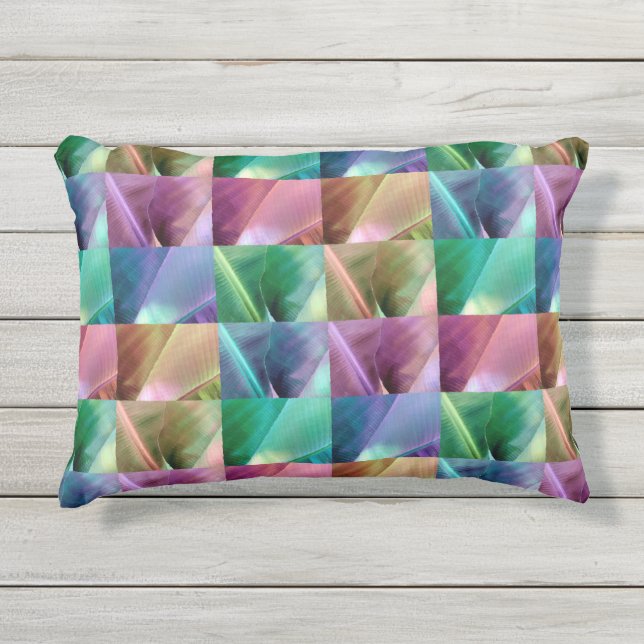 Coussin D'extérieur Feuille de banane (Devant)