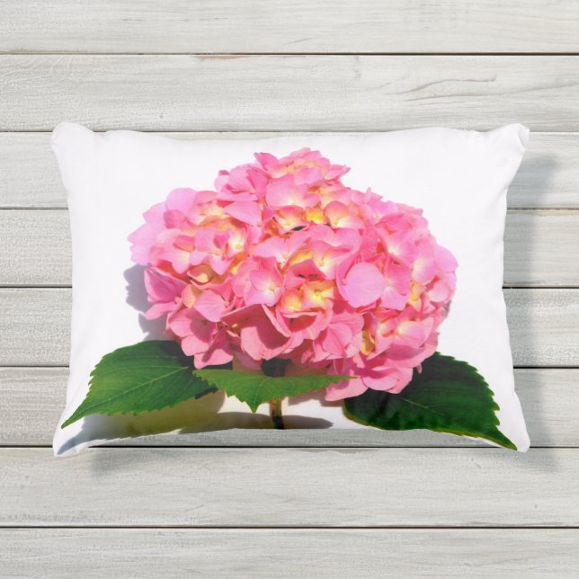 Coussin D'extérieur Fleur rose rose rose Hydrangea (Devant)