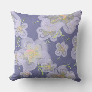 Coussin D'extérieur Fleurs de printemps (violet)