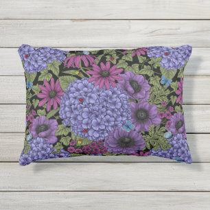 Coussin D'extérieur Floraux de jardin gras