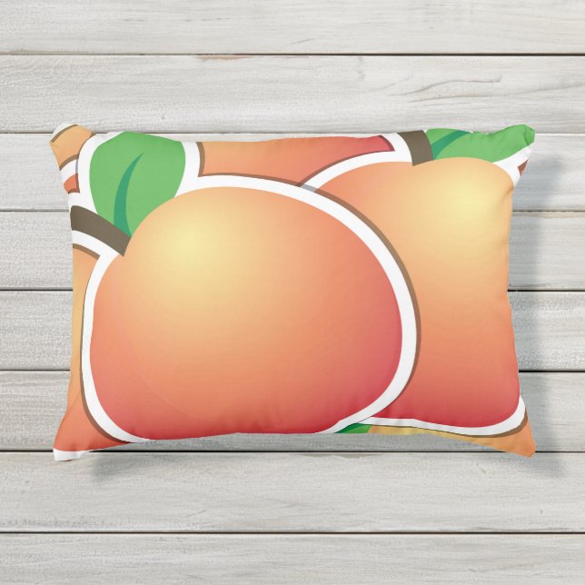 Coussin D'extérieur Funy peach (Devant)