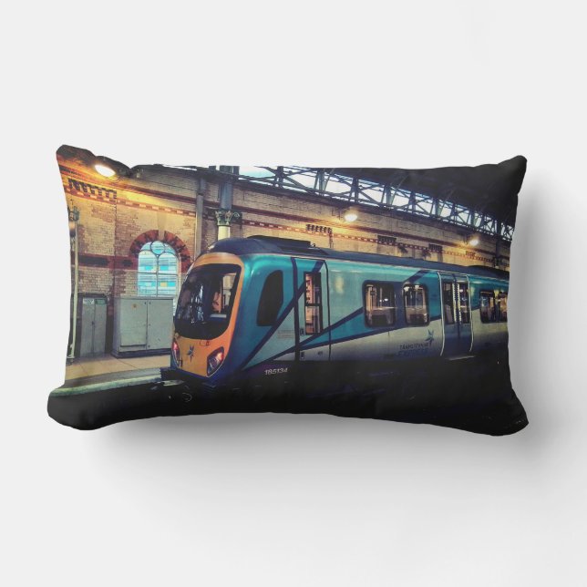 Coussin D'extérieur Gare de Manchester (Recto)