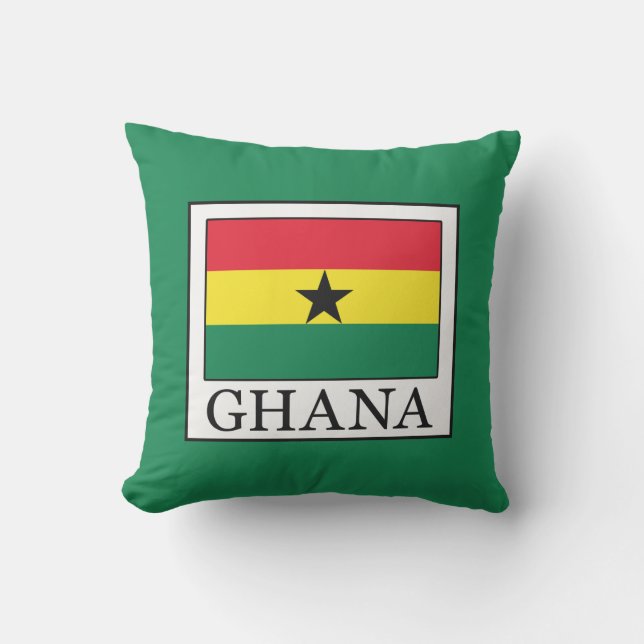 Coussin D'extérieur Ghana (Recto)