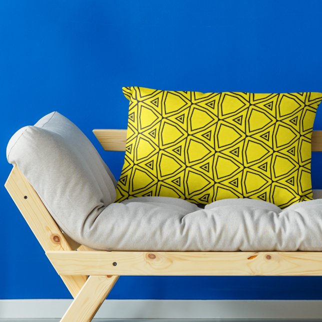 Coussin D'extérieur Glissage géométrique (Créateur téléchargé)
