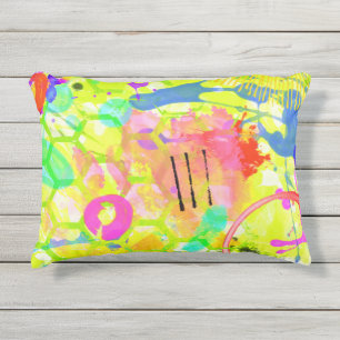Coussin D'extérieur Graffiti été