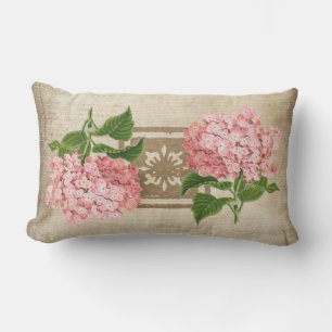 Coussin D'extérieur Grappes d'hortensia rose patio