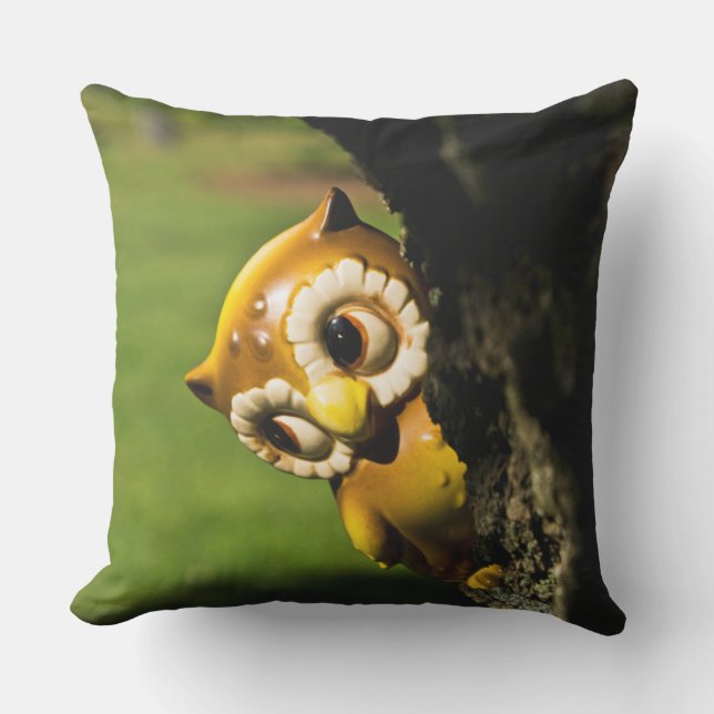 Coussin D'extérieur Harvey le hibou II (Recto)