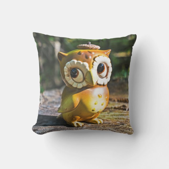 Coussin D'extérieur Harvey the Owl III (Recto)