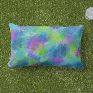 Coussin D'extérieur Hydrangée Abstraite