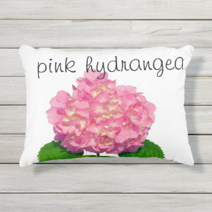 Coussin D'extérieur Hydrangée rose rose fleur rose