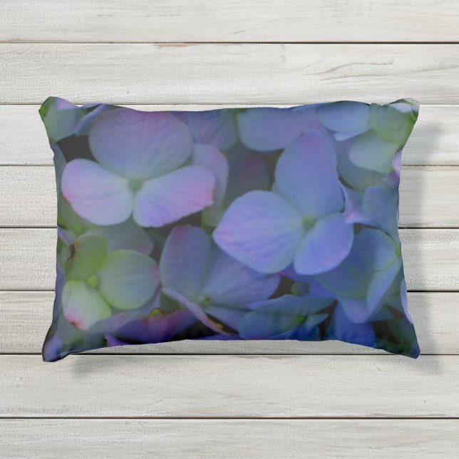 Coussin D'extérieur Hydrangée violette (Devant)