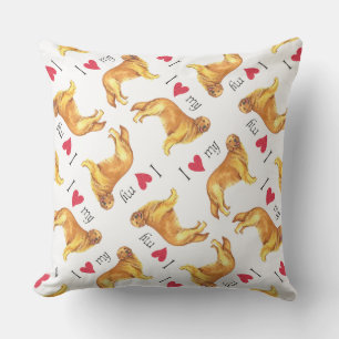 Coussin D'extérieur J'aime mon or