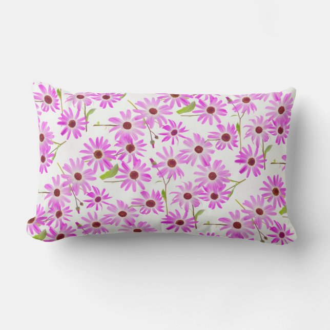 Coussin D'extérieur Joli Marguerite Rose (Recto)