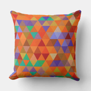 Coussin D'extérieur Joli Triangle grunge motif I + vos idées