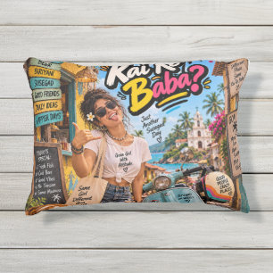 Coussin D'extérieur Kai Re Baba? — Juste un autre jour de susegad