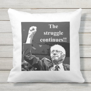 Coussin D'extérieur La lutte continue