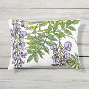 Coussin D'extérieur La Wisteria Art Nouveau de Grasset
