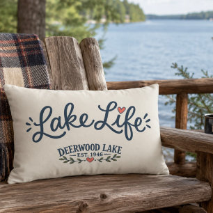 Coussin D'extérieur Lac Deerwood amusant Vie Extérieure du Lac