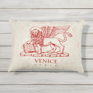 Coussin D'extérieur Le manteau des bras de Venise, Italie