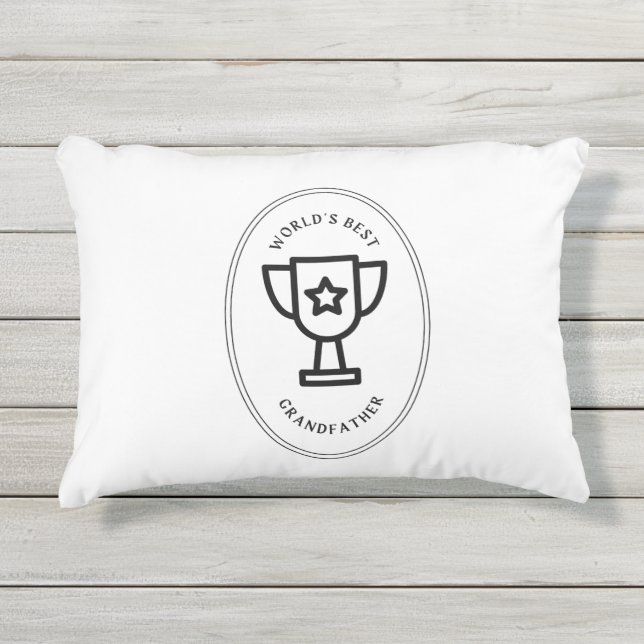 Coussin D'extérieur Le meilleur grand-père du monde (Devant)