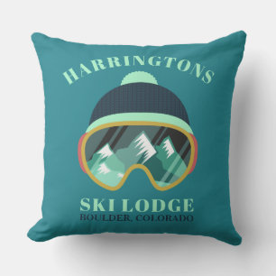 Coussin D'extérieur Lecteur de masques de ski personnalisés
