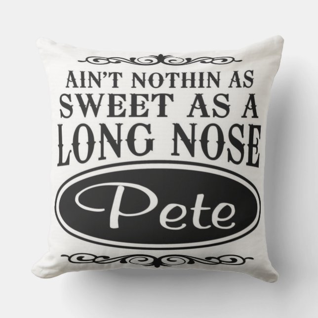 Coussin D'extérieur Long Nez Pete (Recto)