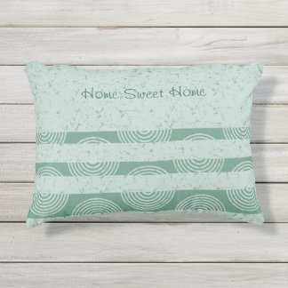 Coussin D'extérieur Maison rustique moderne vert doux