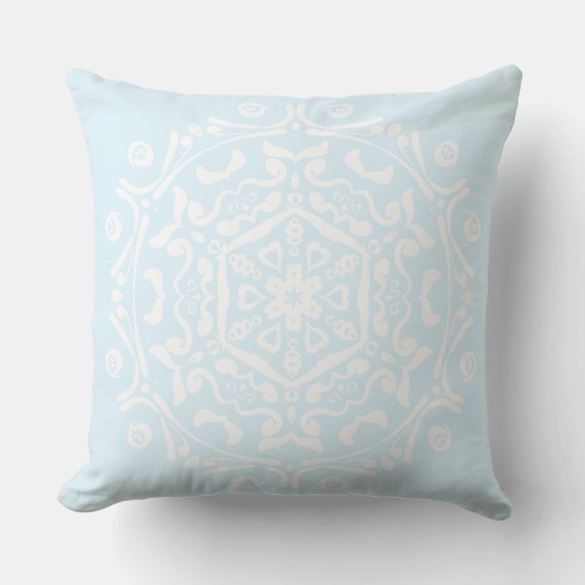 Coussin D'extérieur Mandala arctique (Recto)