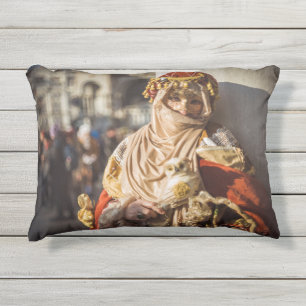 Coussin D'extérieur Masque de carnaval du Moyen-Orient à Venise