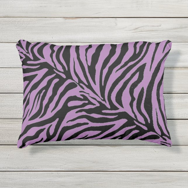 Coussin D'extérieur modifier la conception - changer la couleur zèbre (Devant)