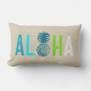 Coussin D'extérieur Momona Ananas Aloha Hawaiian Cool Tropical