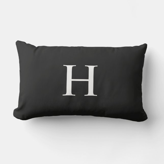 Coussin D'extérieur Monogramme Moderne Classique (Recto)