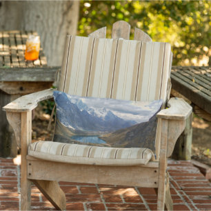 Coussin D'extérieur Montagnes alpines pittoresques photo