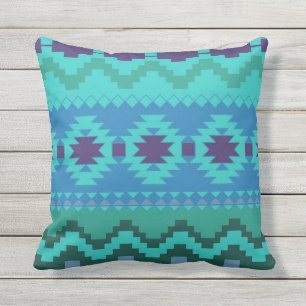 Coussin D'extérieur Motif aztèque abstrait