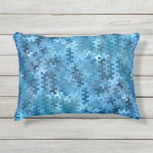 Coussin D'extérieur Motif bleu tendance