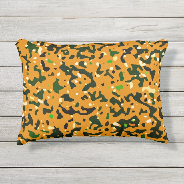 Coussin D'extérieur Motif Camouflage rustique (Devant)