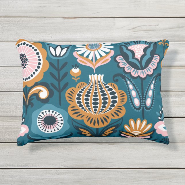Coussin D'extérieur Motif de conception abstrait (Devant)