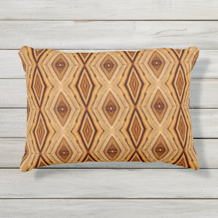 Coussin D'extérieur Motif du grain de bois